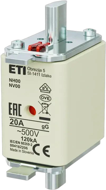 Зображення NH00 gG 20A/500V