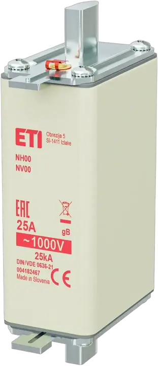 Зображення NH00/78 gB 25A/1000V
