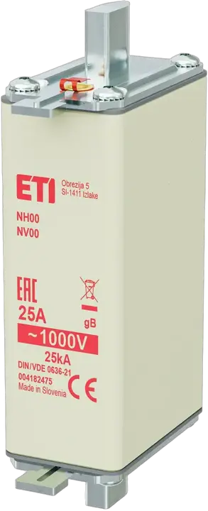 Зображення NH00/85 gB 25A/1000V