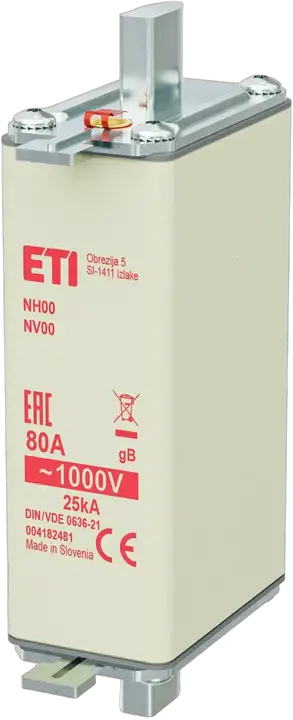 Зображення NH00/85 gB 80A/1000V