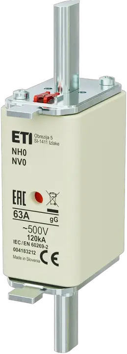 Зображення NH0 gG 63A/500V