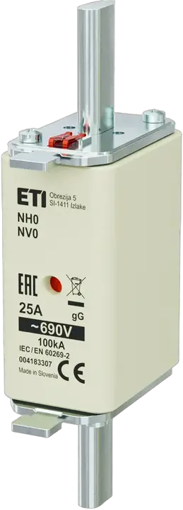Зображення NH0 gG 25A/690V