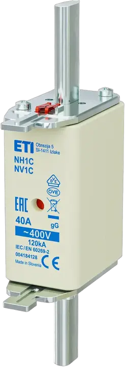 Зображення NH1C gG 40A/400V korr.