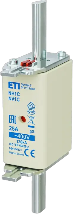 Зображення NH1C gG 25A/400V korr.