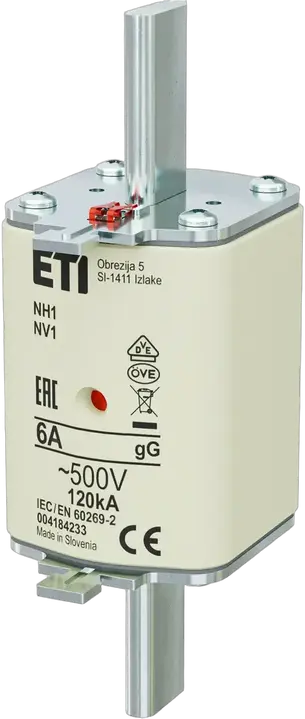 Зображення NH1 gG 6A/500V