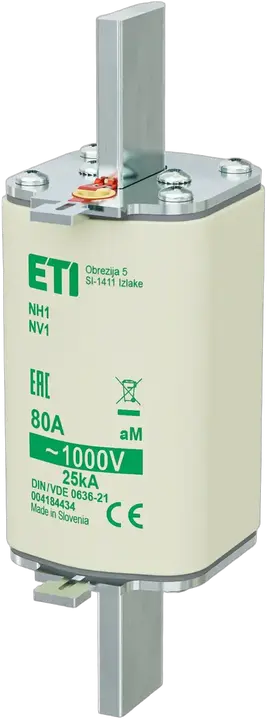 Зображення NH1/85 aM 80A/1000V