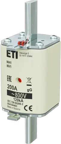 Зображення NH1 gG 200A/800V