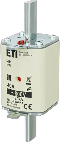 Зображення NH1 gG 40A/800V