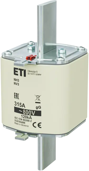 Зображення *NH3 gG 315A/800V