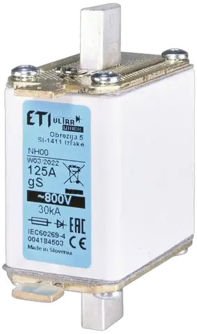 Зображення NH00 gS 80A/800V