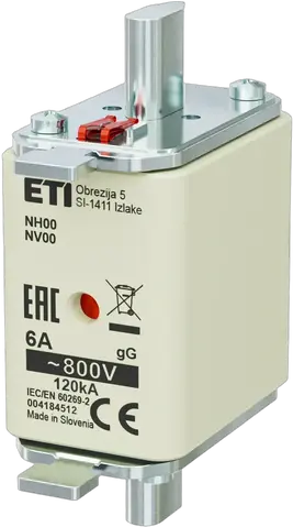 Зображення NH00 gG 6A/800V