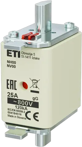 Зображення NH00 gG 25A/800V