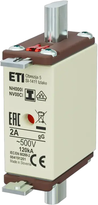 Зображення NH000/I gG 2A/500V