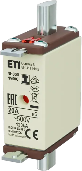 Зображення NH000/I gG 20A/500V