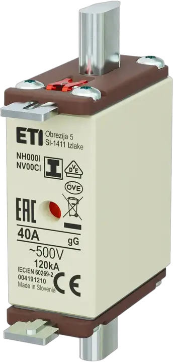 Зображення NH000/I gG 40A/500V