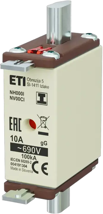 Зображення NH000/I gG 10A/690V