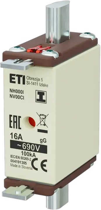 Зображення NH000/I gG 16A/690V