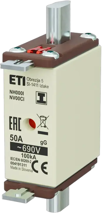 Зображення NH000/I gG 50A/690V