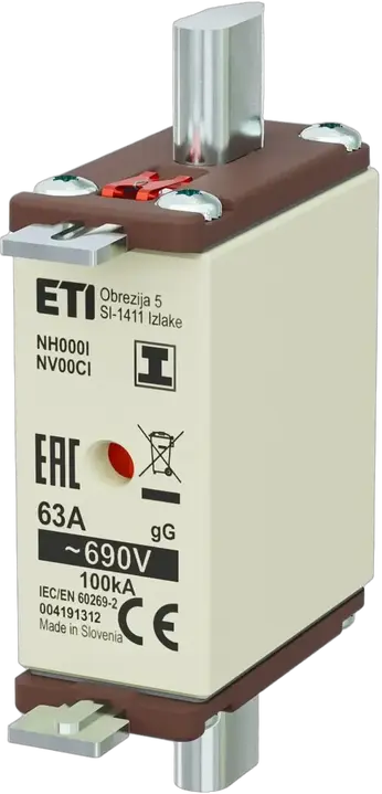 Зображення NH000/I gG 63A/690V