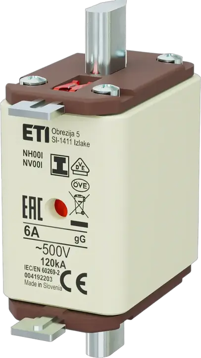 Зображення NH00/I gG 6A/500V
