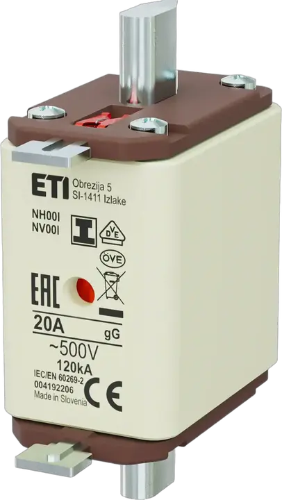 Зображення NH00/I gG 20A/500V