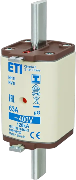 Зображення NH1/I gG 63A/400V