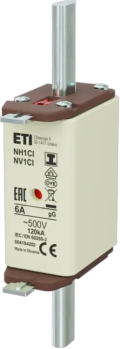Зображення NH1C/I gG 6A/500V