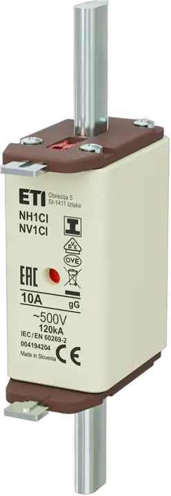 Зображення NH1C/I gG 10A/500V