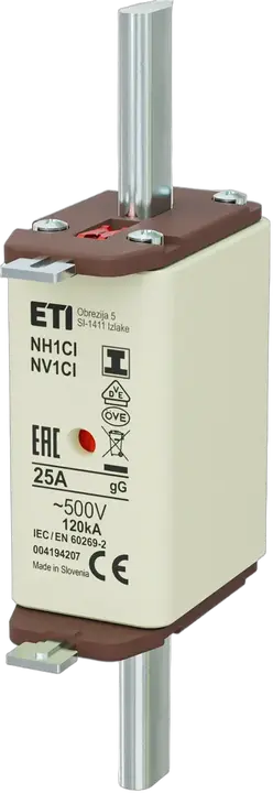 Зображення NH1C/I gG 25A/500V