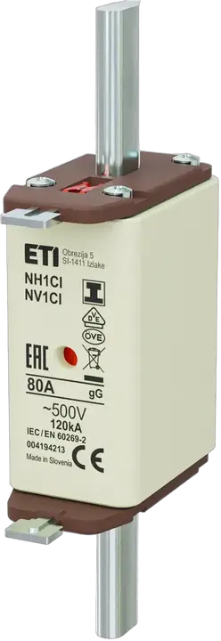 Зображення NH1C/I gG 80A/500V