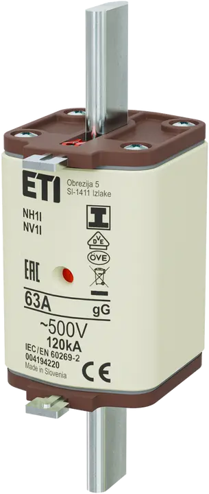 Зображення NH1/I gG 63A/500V