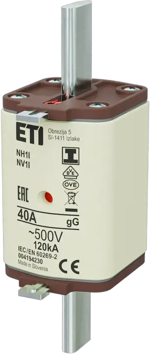 Зображення NH1/I gG 40A/500V