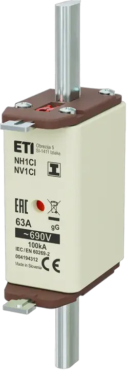 Зображення NH1C/I gG 63A/690V