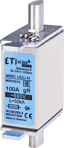 NH000 UQ gR 16A/690V