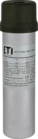 Зображення LPC 5 kVAr, 440V, 50Hz