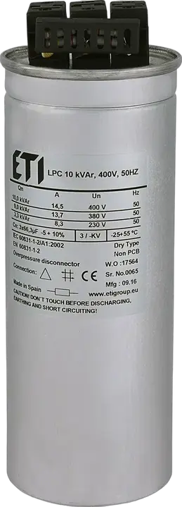 Зображення LPC 10 kVAr, 400V, 50Hz