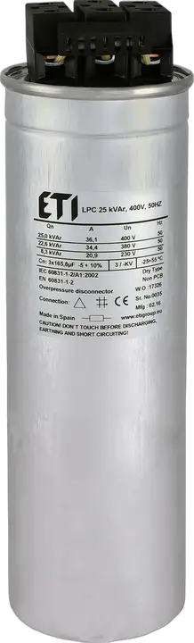Зображення LPC 25 kVAr, 400V, 50Hz