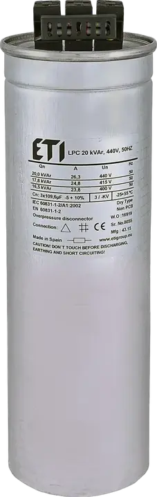Зображення LPC 20 kVAr, 440V, 50Hz