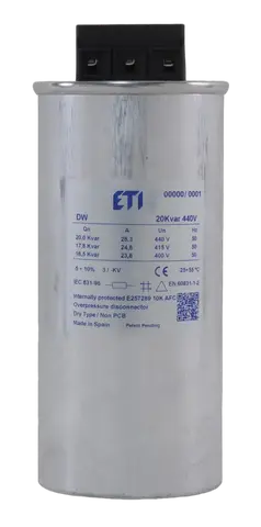 LPC-DW 7.5 kVAr, 400V, 50HZ