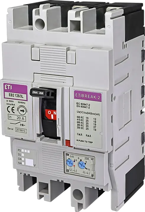 Зображення EB2 125/3L 20A 3p