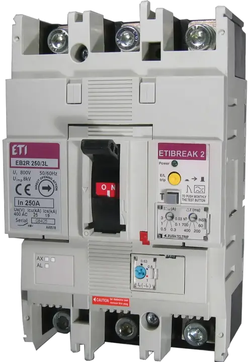 Зображення EB2R 250/3L 160A 3P