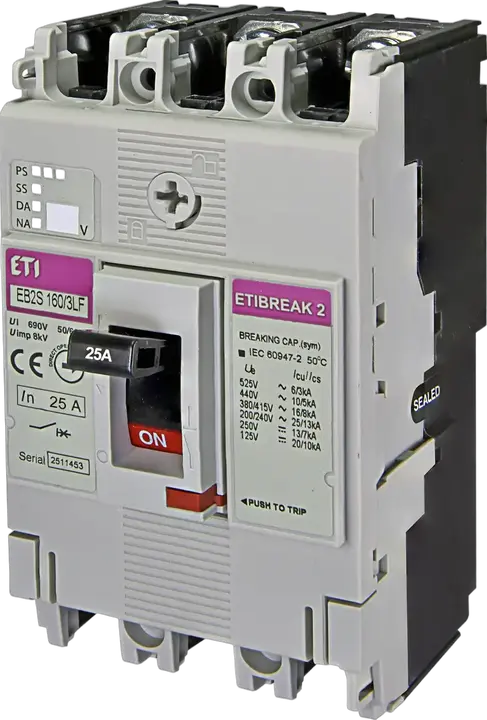 Зображення EB2S 160/3LF 25A 3p