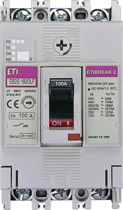 Зображення EB2S 160/3LF 100A 3p