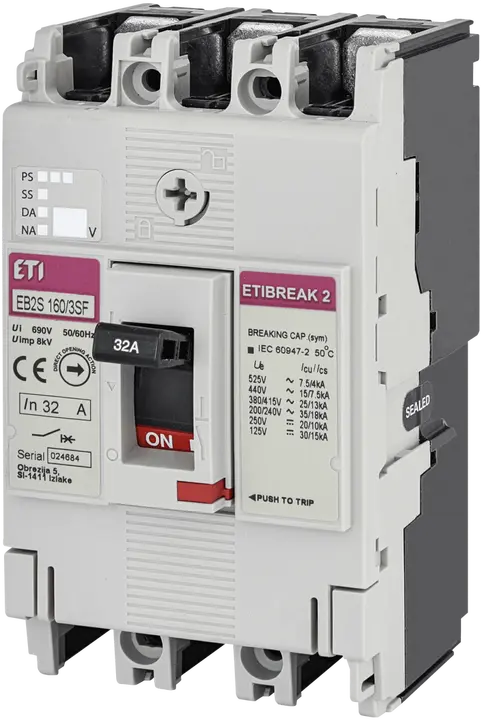 Зображення EB2S 160/3SF 32A 3p