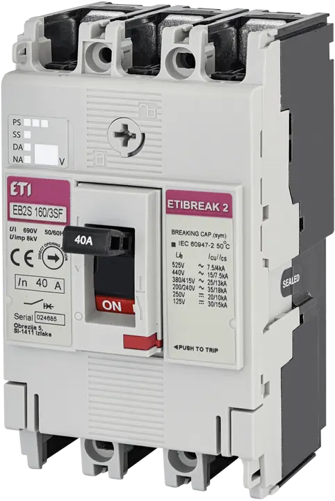 Зображення EB2S 160/3SF 40A 3p