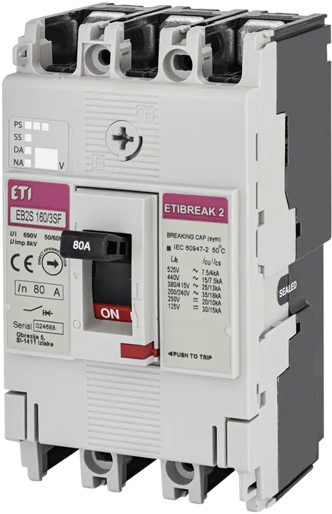 Зображення EB2S 160/3SF 80A 3p
