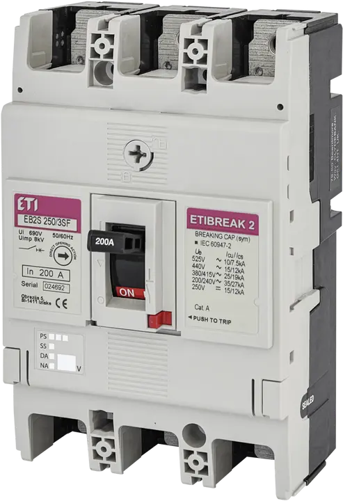 Зображення EB2S 250/3SF 200A 3p