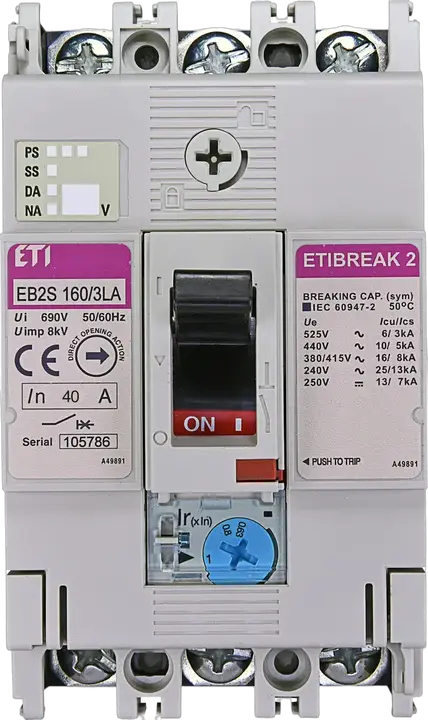 Зображення EB2S 160/3LA 40A 3p