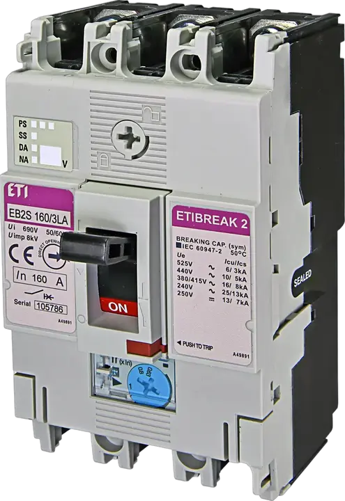 Зображення EB2S 160/3LA 160A 3p