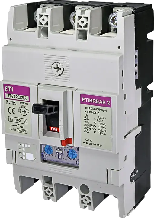 Зображення EB2S 250/3LA 200A 3p